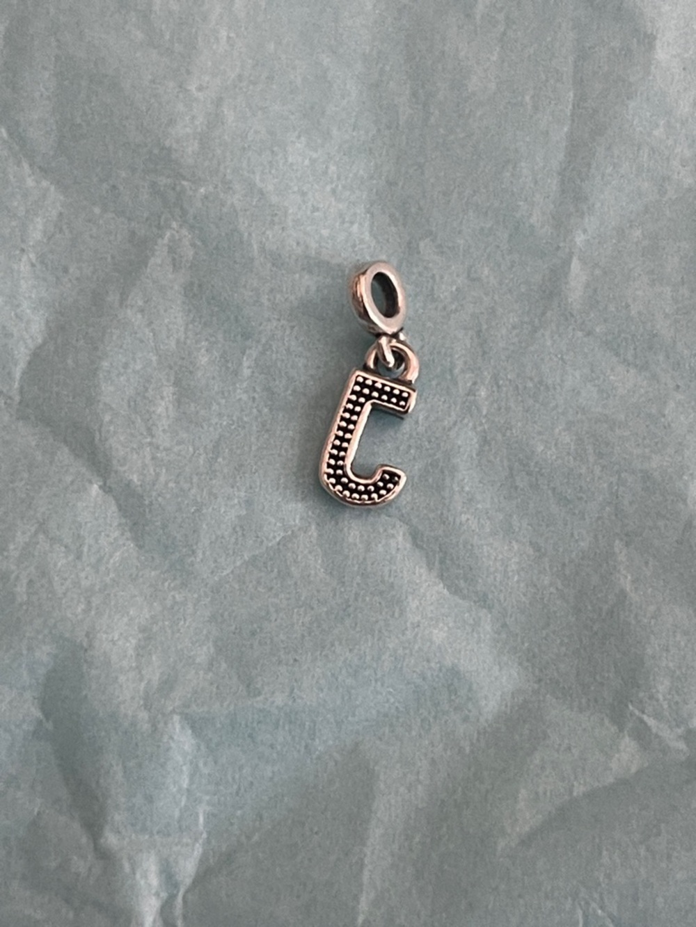Pandora Sterling Silver Letter J Bracelet Charm